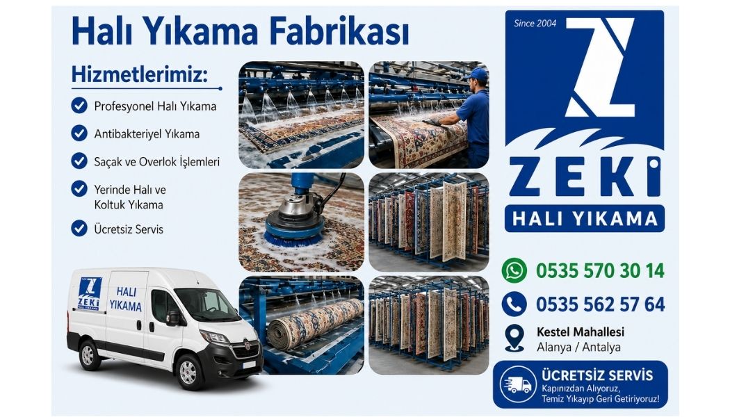 Alanya Kestel Mahallesi Halı Yıkama